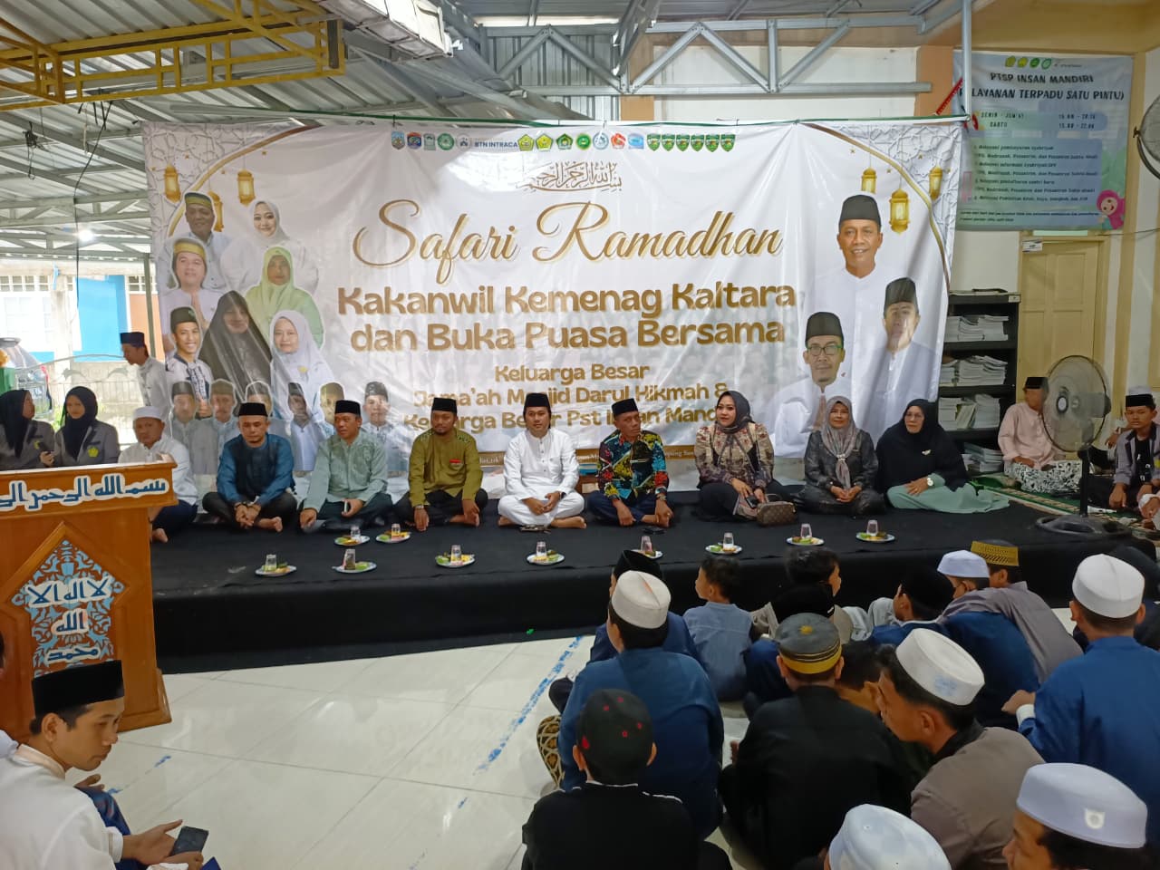 Buka Puasa Bersama Santri Insan Mandiri Di Masjid Darul Hikmah Kelurahan Juata Permai